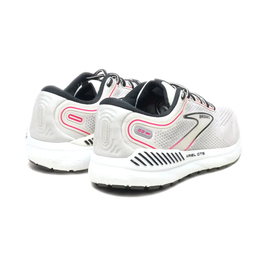 Brooks Ariel Gts 23 Sport Shoes Fabric Grey Colour For Men