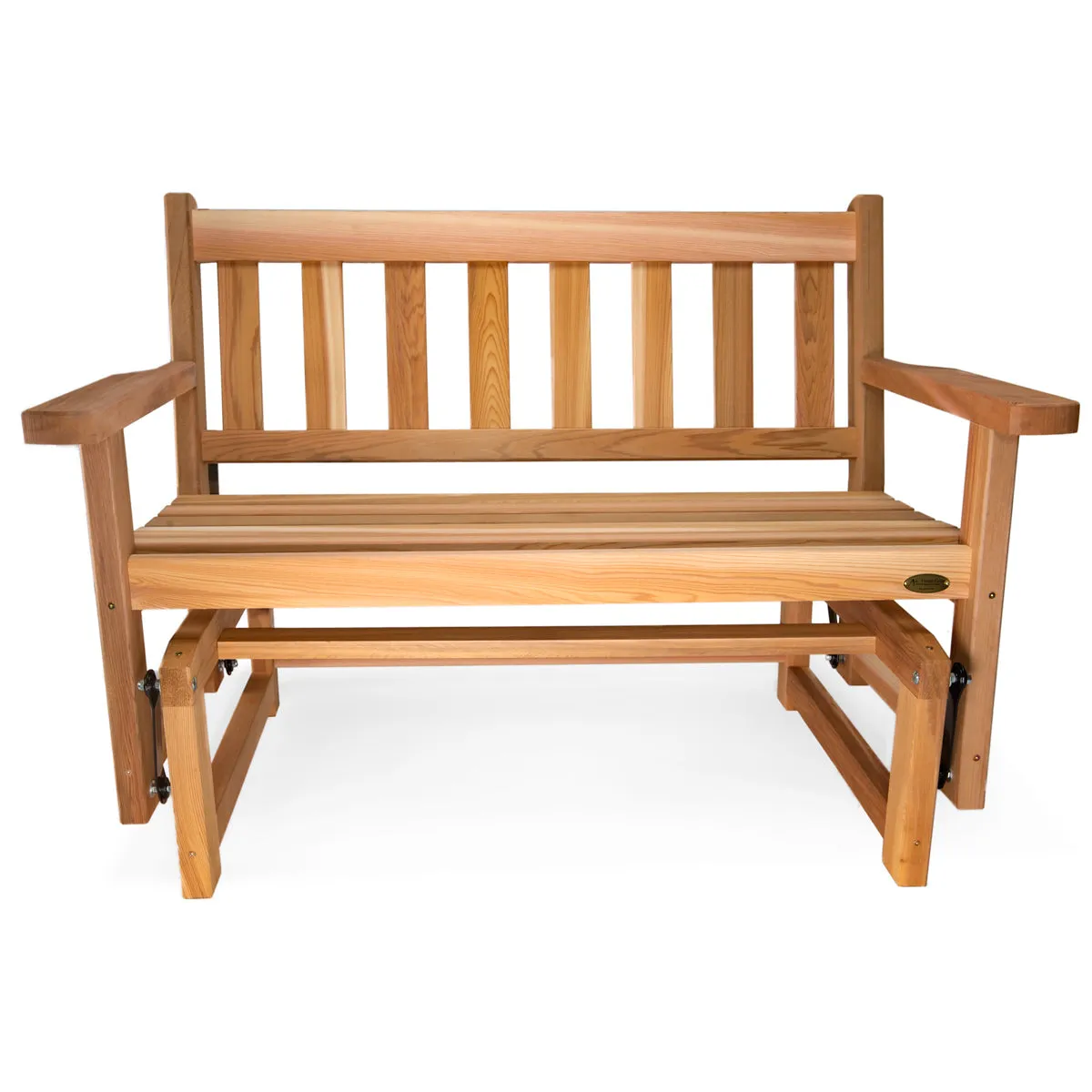 Cedar Glider - Handcrafted In Canada With Rot Resistant, Untreated, Western Red Cedar.