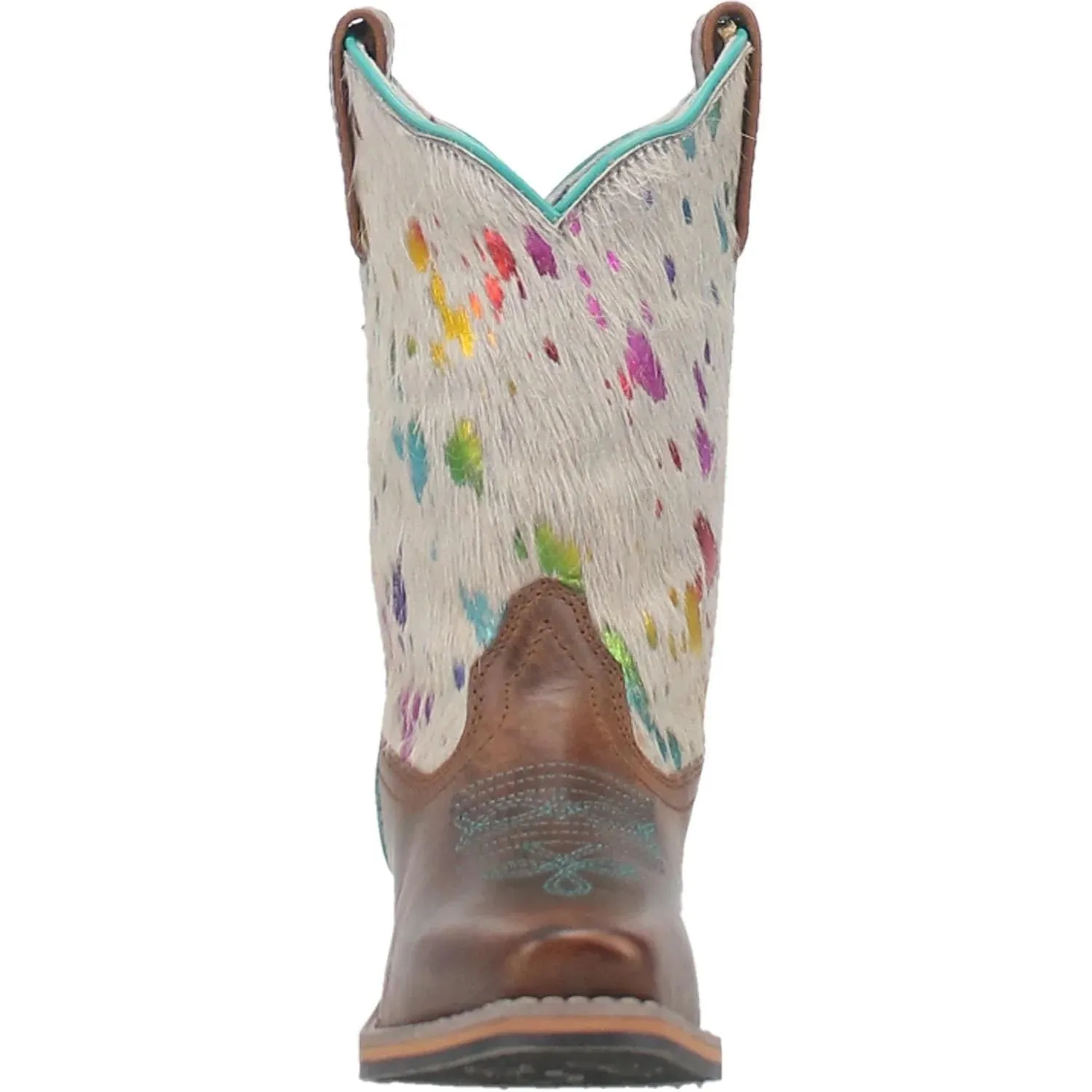 Dan Post Rainbow Hair Leather Children's Boots