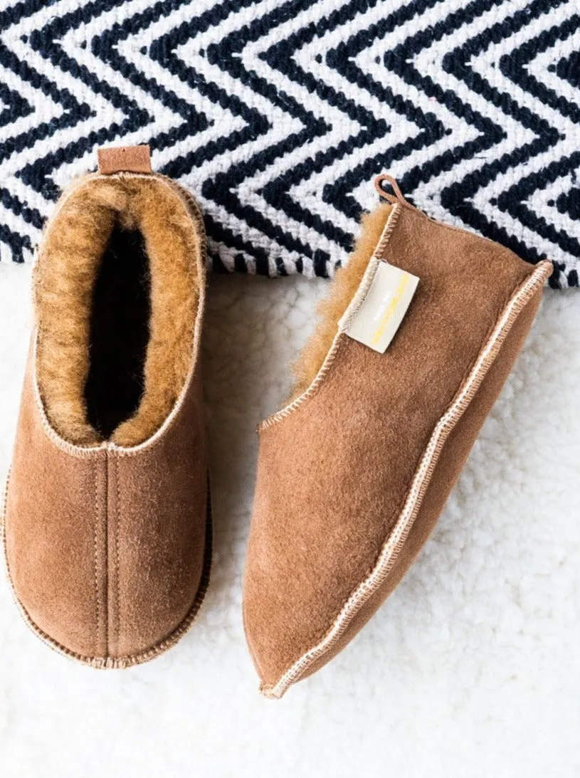 GRYFF Childrens Sheepskin Slippers