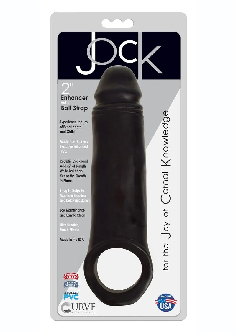 Jock Realistic Penis Enhancer with Ball Strap