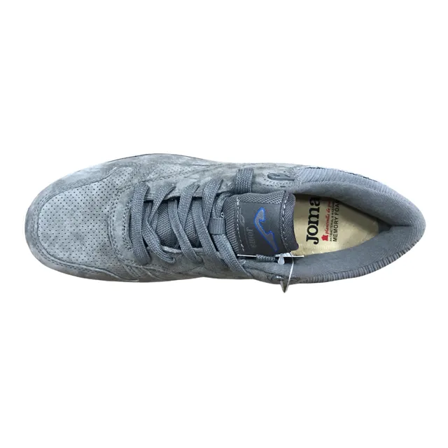 Joma scarpa sneakers in camoscio da uomo C.JX 330 617 grigio