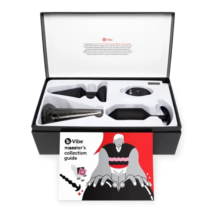 Masster's Degree XL Anal Training Kit by b-Vibe