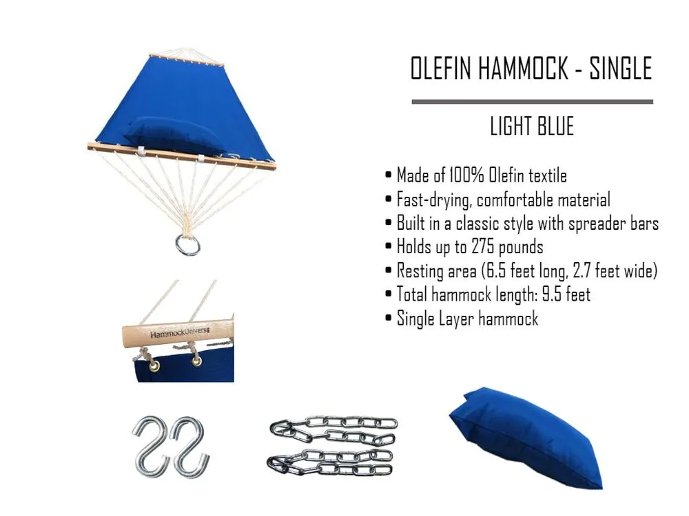 Olefin Hammock - Single Open Box