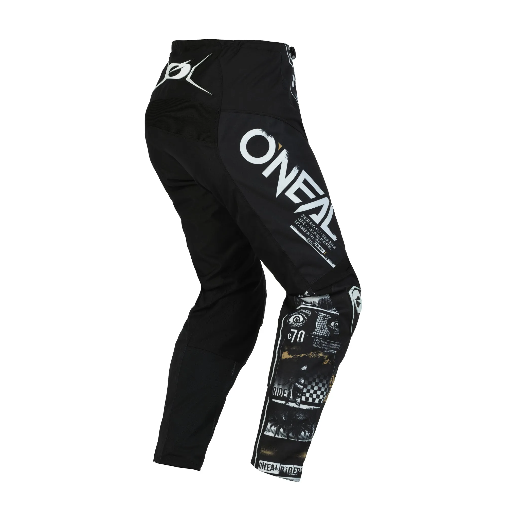 O'NEAL Youth Element Attack V.3 Pants Black/White