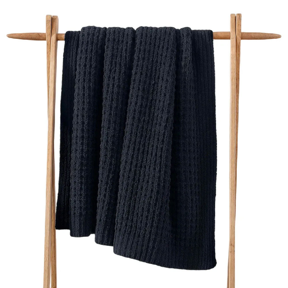 Snug Waffle Throw Blanket