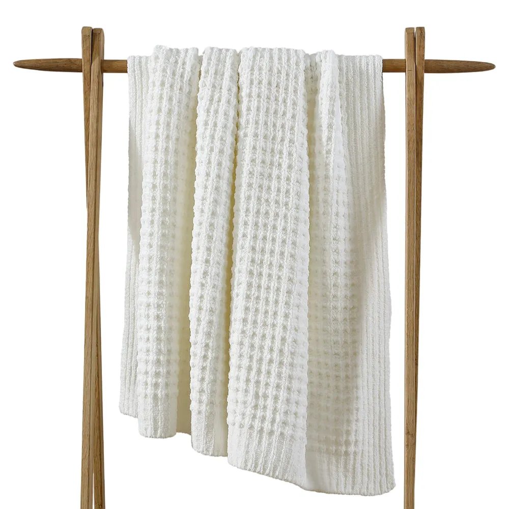 Snug Waffle Throw Blanket