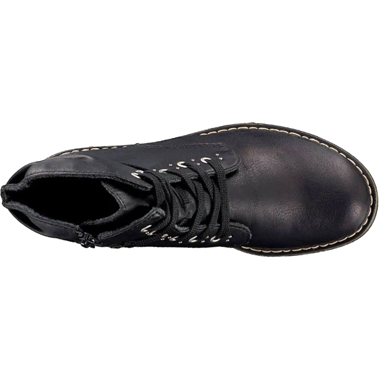 Women's Rieker 71218-00 Black Synthetic