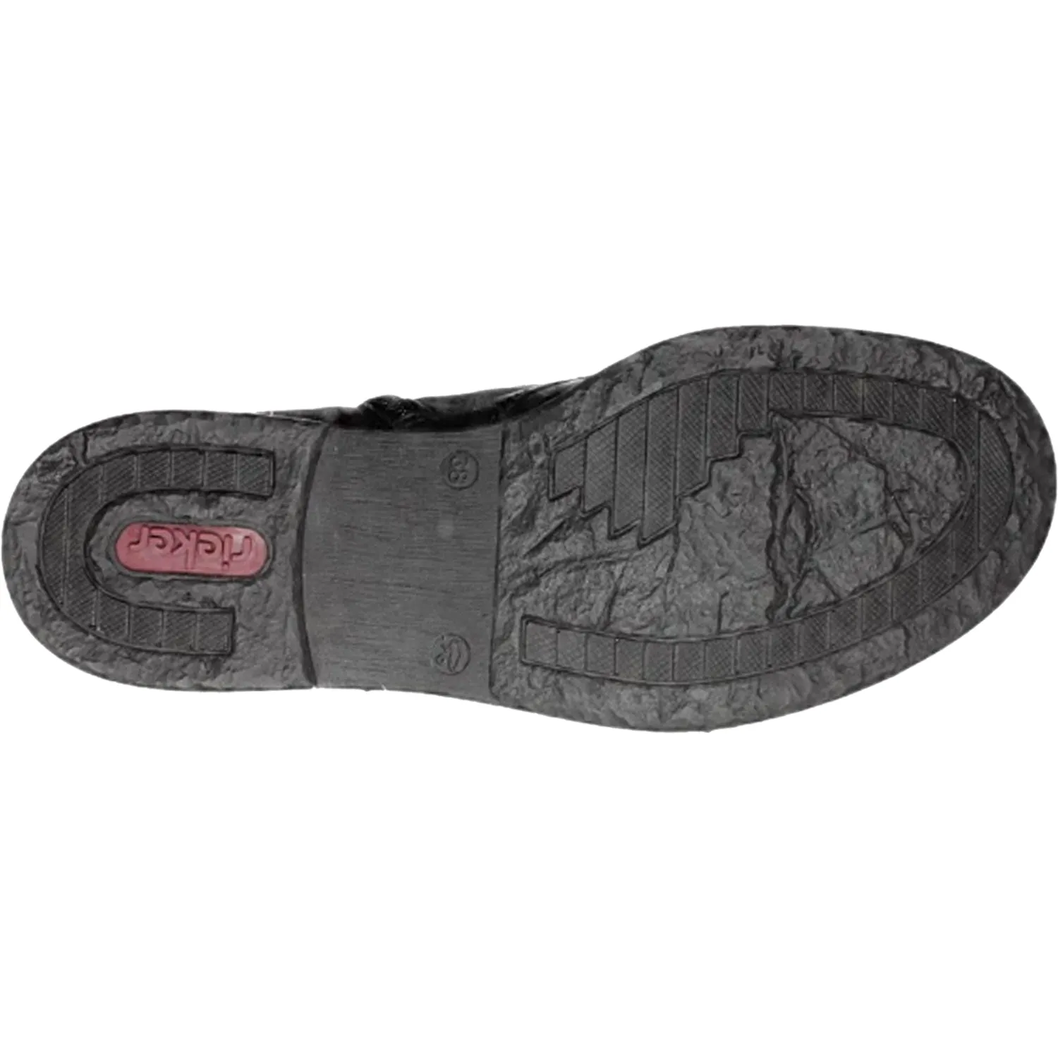 Women's Rieker 71218-00 Black Synthetic
