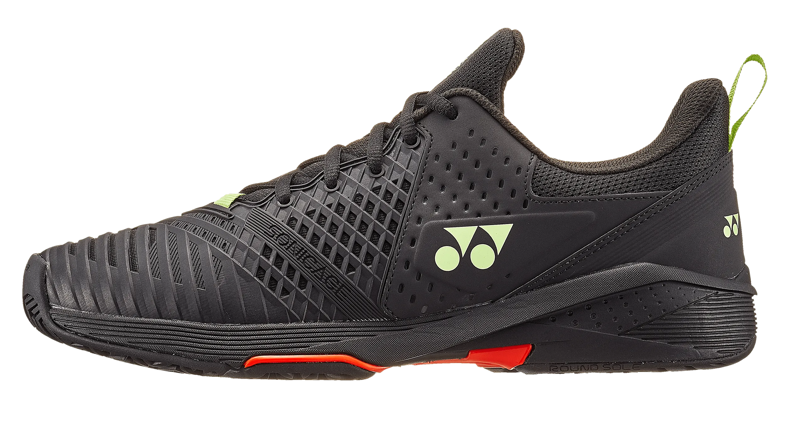 Yonex Power Cushion Sonicage 3 Men's Tennis All Court Shoe Black-Lime