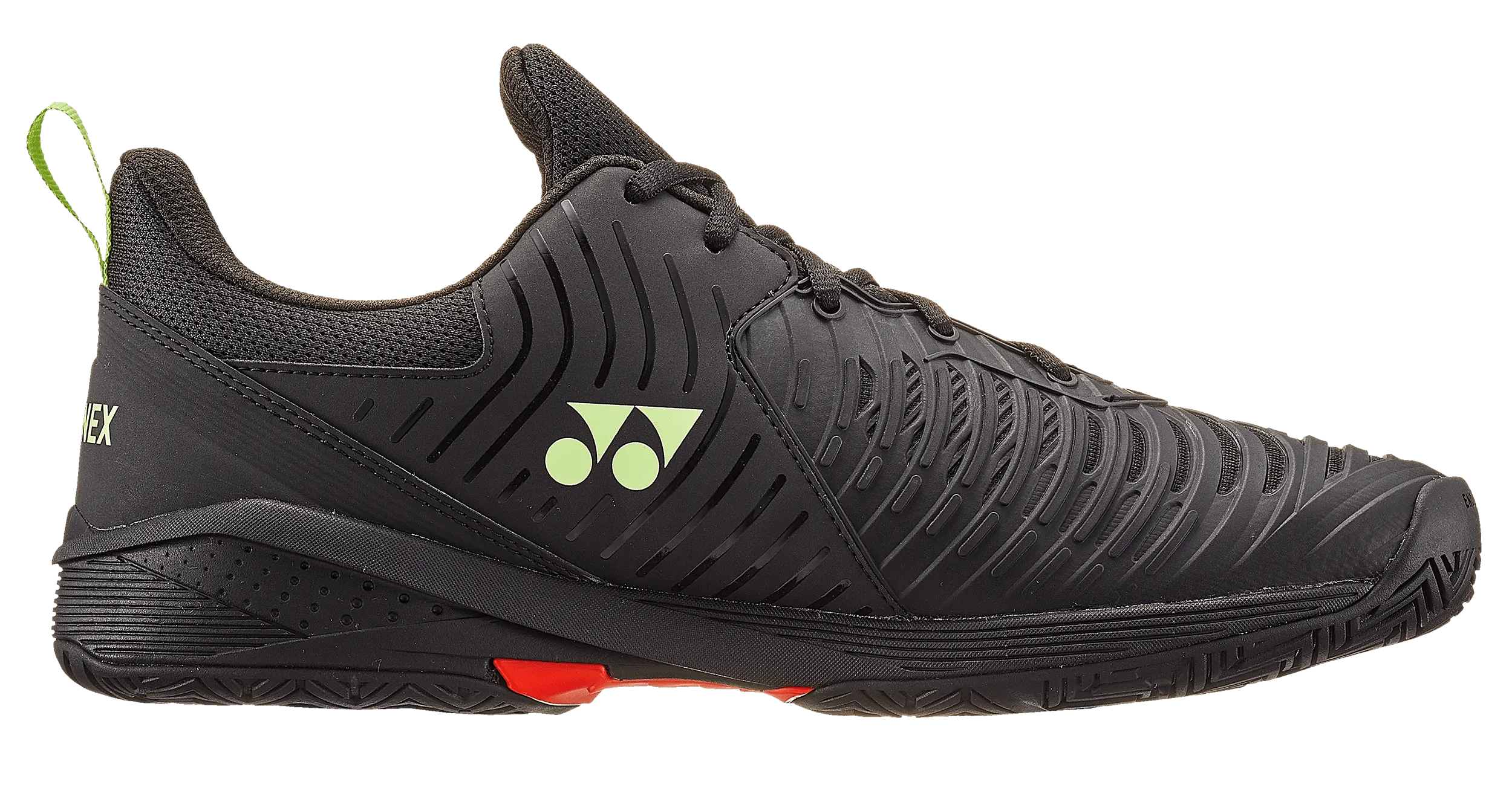 Yonex Power Cushion Sonicage 3 Men's Tennis All Court Shoe Black-Lime